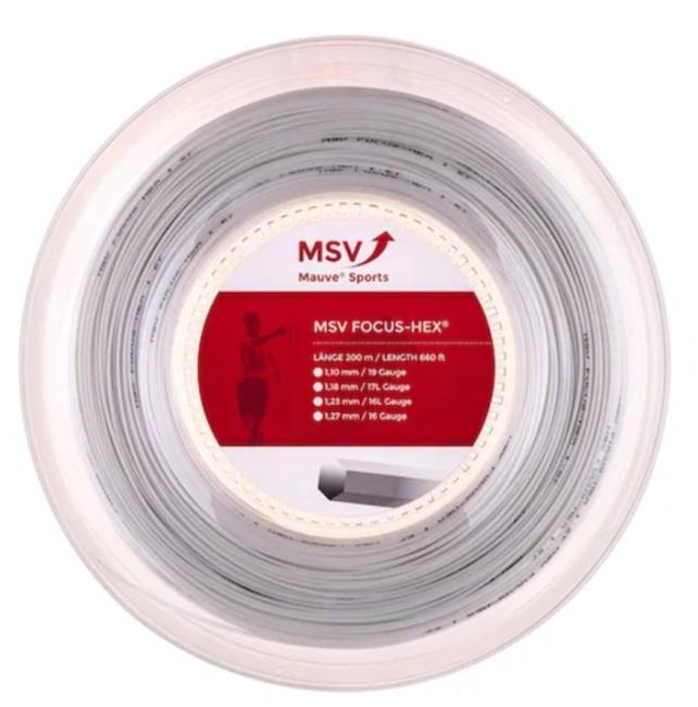 MSV Focus-HEX 1.25 Saitenrolle 200m-Weiß